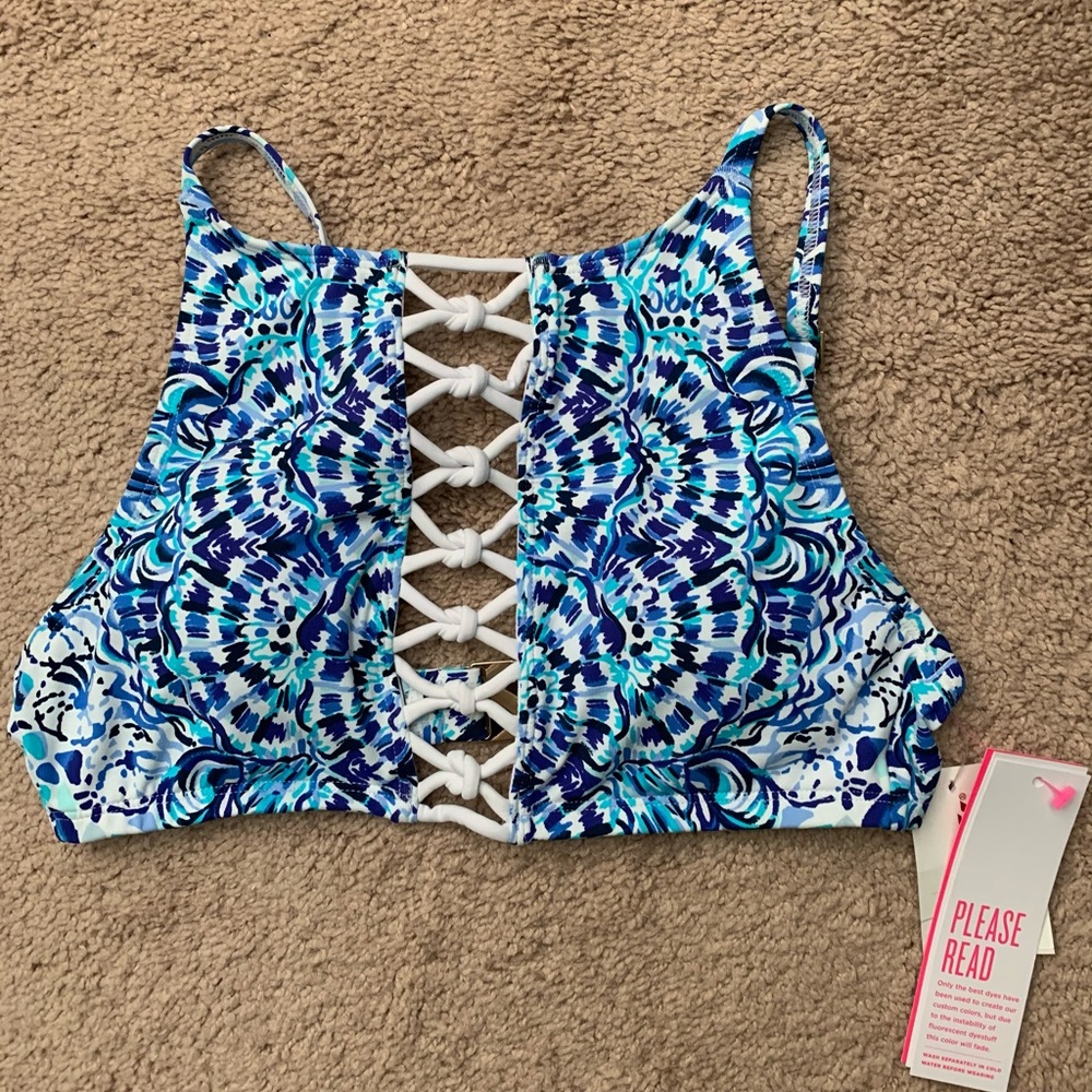 Lilly Pulitzer adderlay bikini swim top